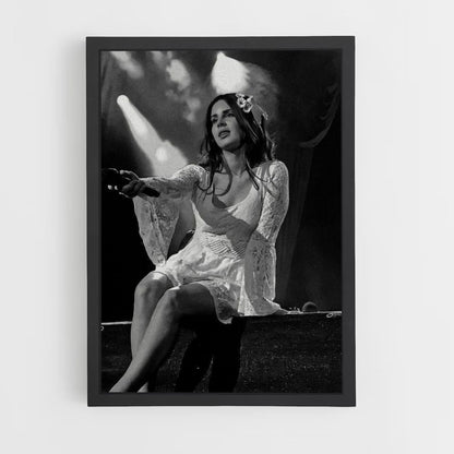 Lana Del Ray Concert Poster