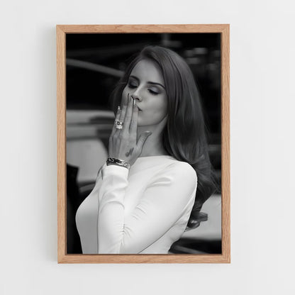 lana-del-ray-4 cadre Bois clair