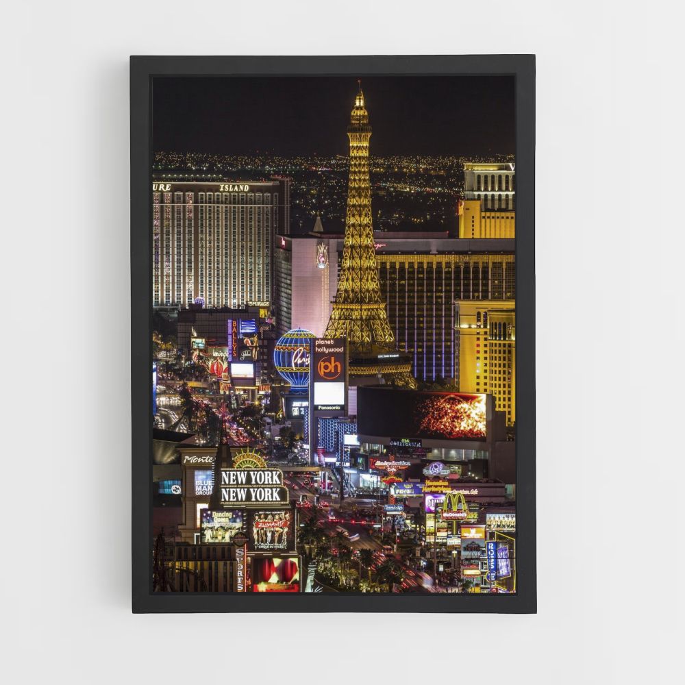 Las Vegas Timelapse Poster