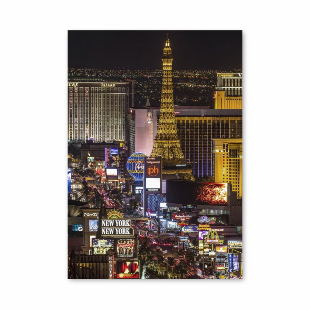 Las Vegas Timelapse Poster