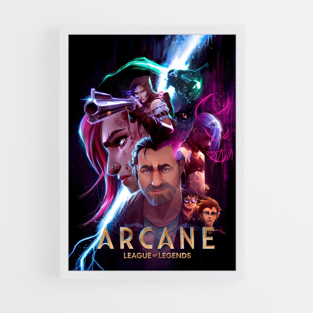league-of-legends-10 cadre Blanc
