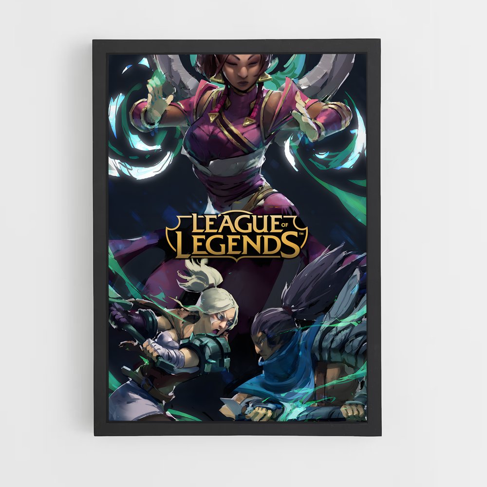 league-of-legends-4 cadre Noir