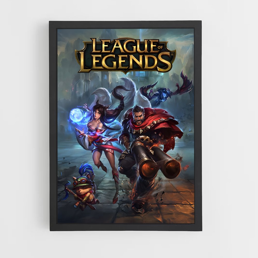 league-of-legends-5 cadre Noir