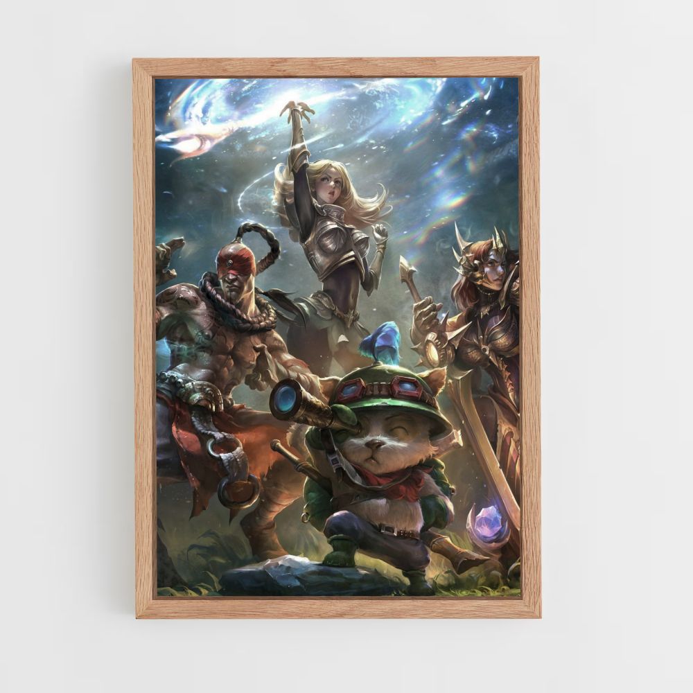 Mid League of Legends Poster