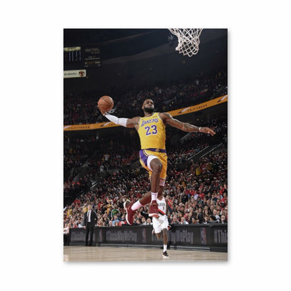 Lebron James Dunk-poster