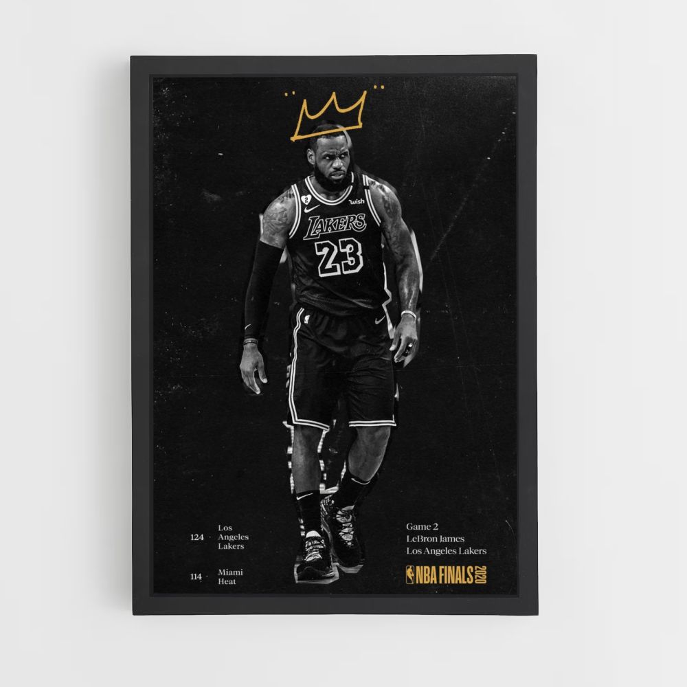 Lebron James King-poster