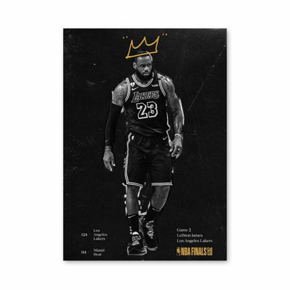 Lebron James King-poster