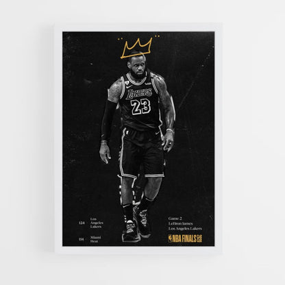 Lebron James King-poster