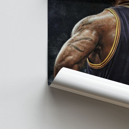 Affiche Lebron James 23