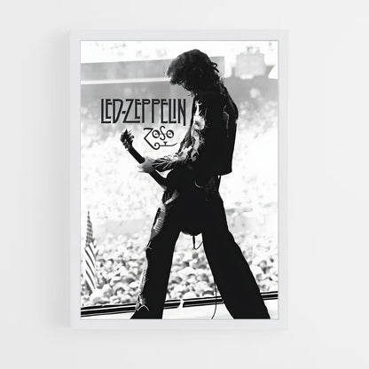 led-zeppelin-12 cadre Blanc