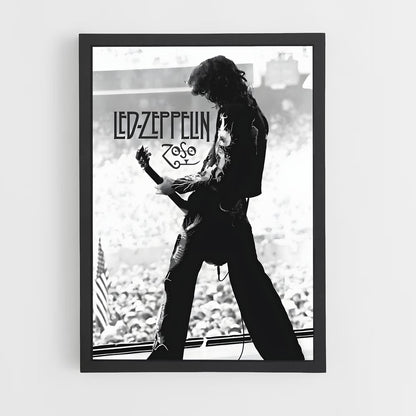 led-zeppelin-12 cadre Noir