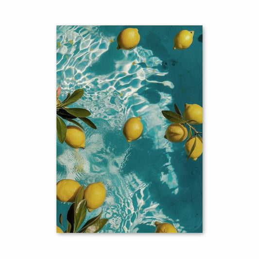 Lemon Pool Poster