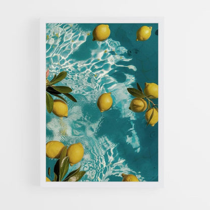 Lemon Pool Poster