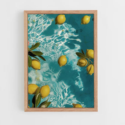 Lemon Pool Poster