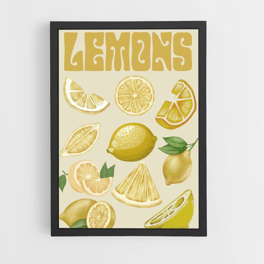 Lemons Poster