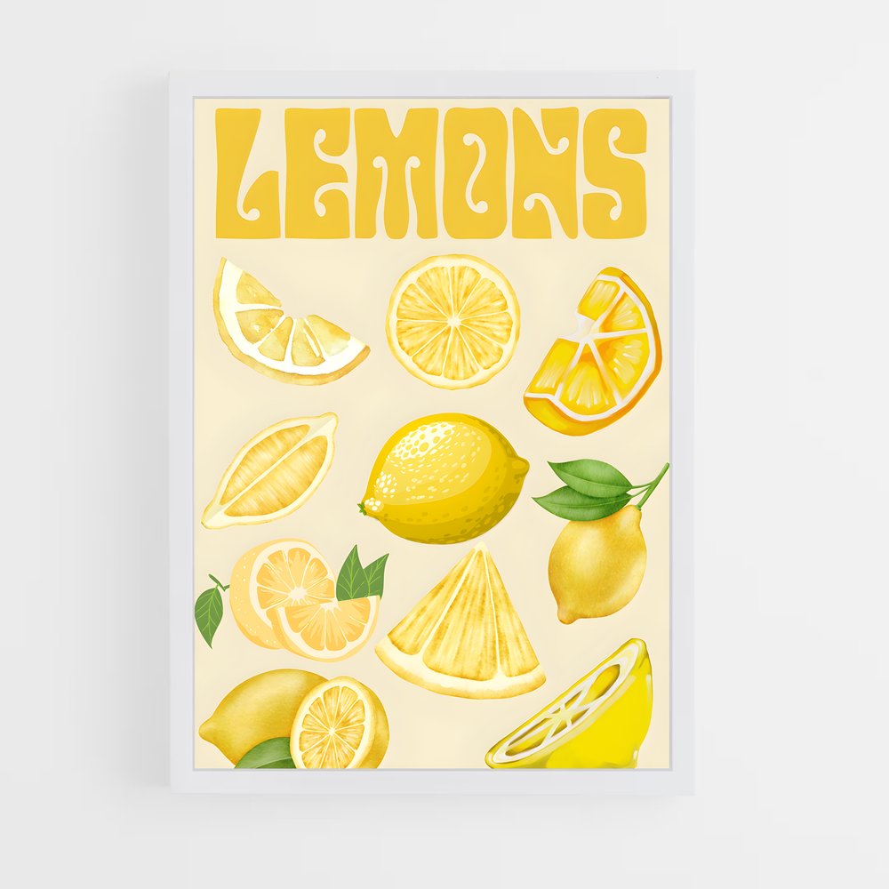 lemon-3 cadre Blanc