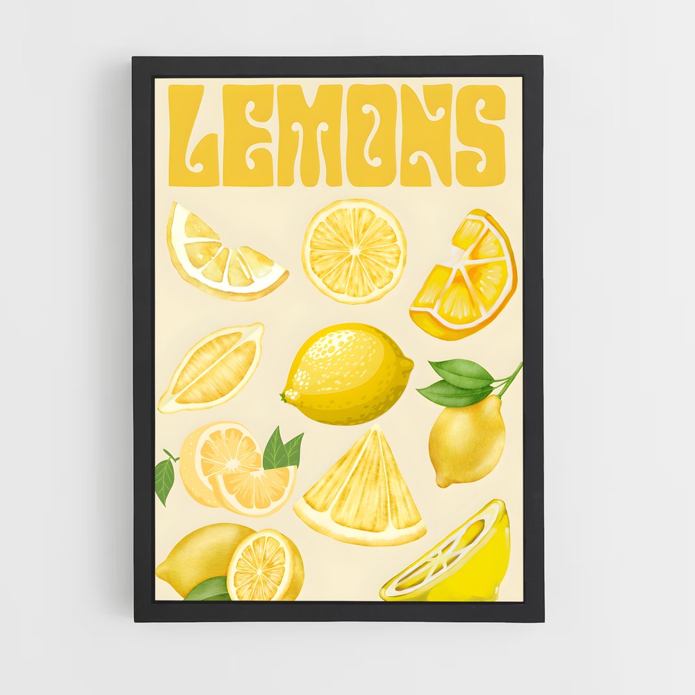 lemon-3 cadre Noir