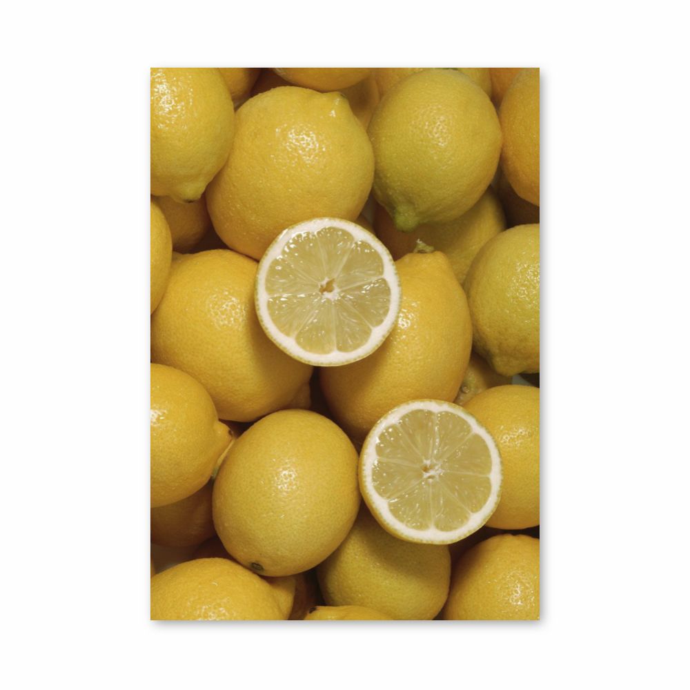 Fresh Lemons Poster