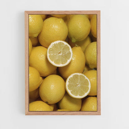 Fresh Lemons Poster