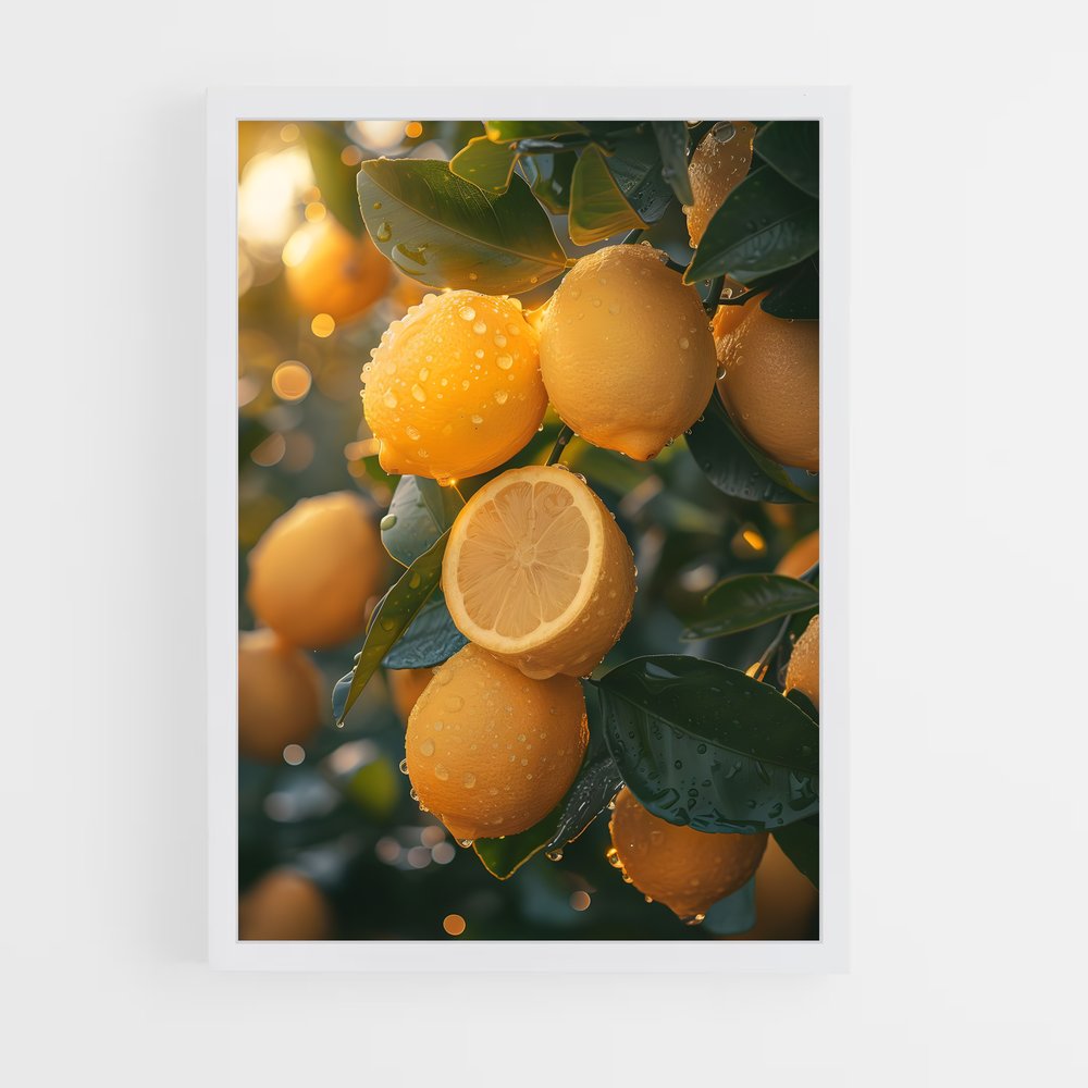 lemon-5 cadre Blanc