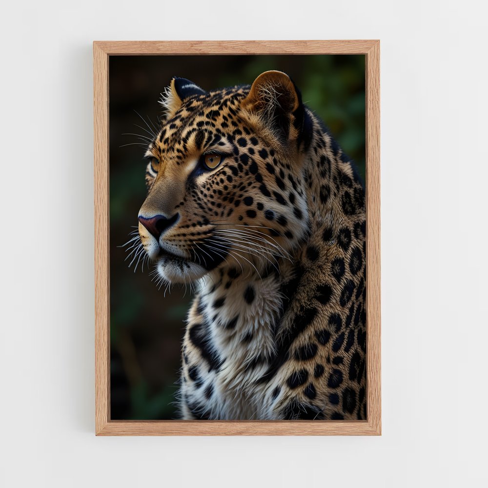 leopard-7 cadre Bois clair