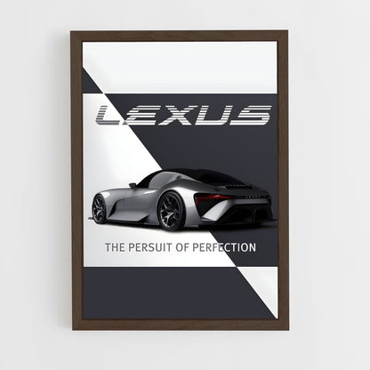 lexus-1 cadre Bois foncé