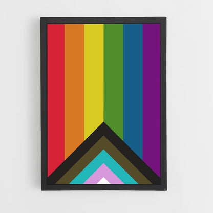 LGBTQIA Flag Poster