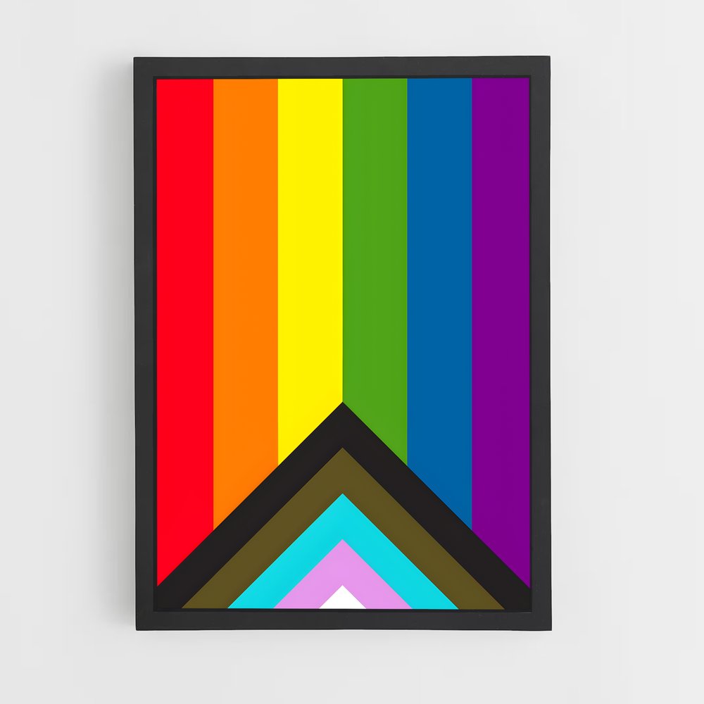 lgbt-3 cadre Noir