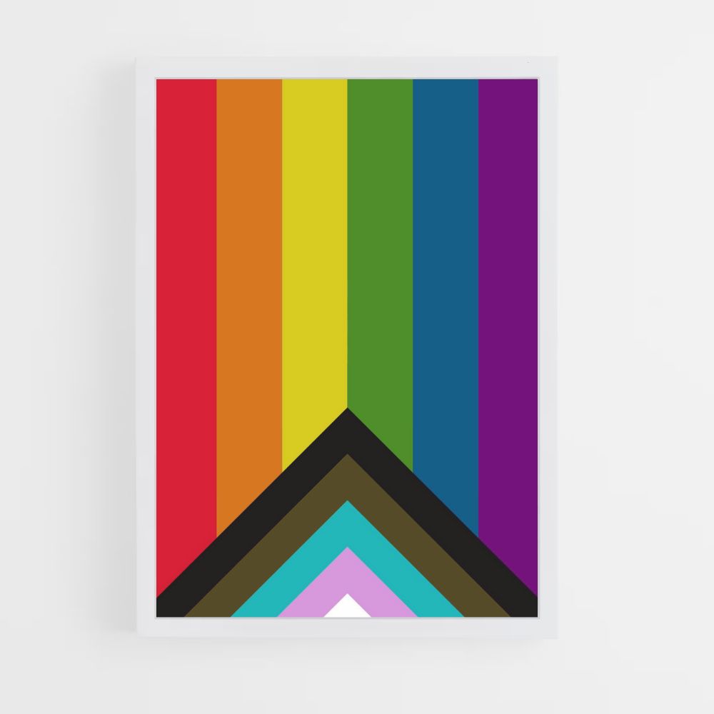 LGBTQIA Flag Poster