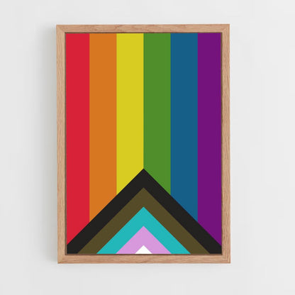 LGBTQIA Flag Poster