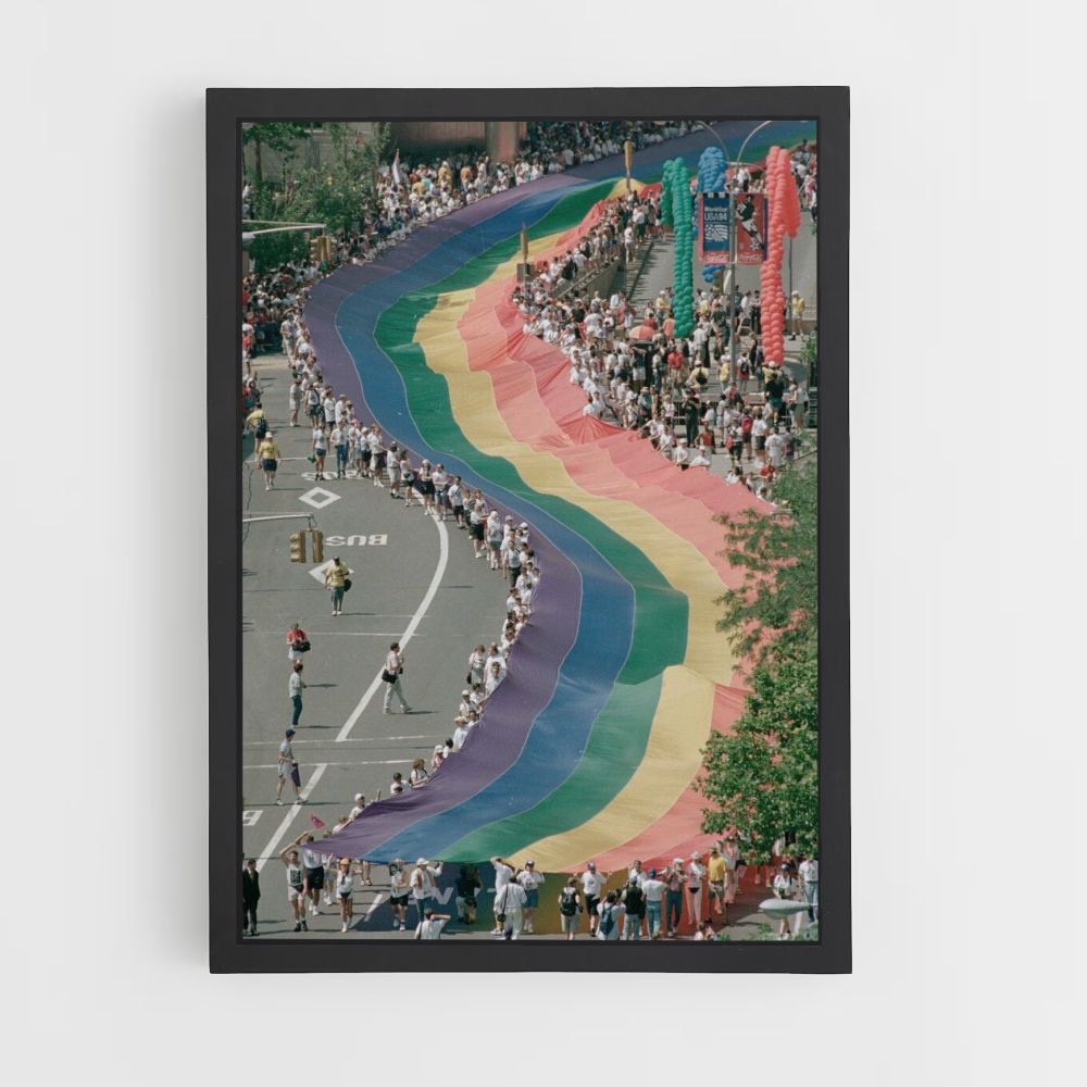 Rainbow Flag Poster