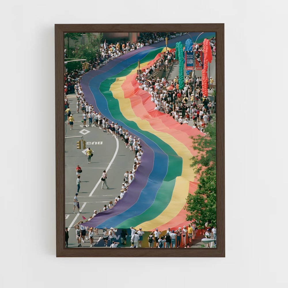 lgbt-8 cadre Bois foncé
