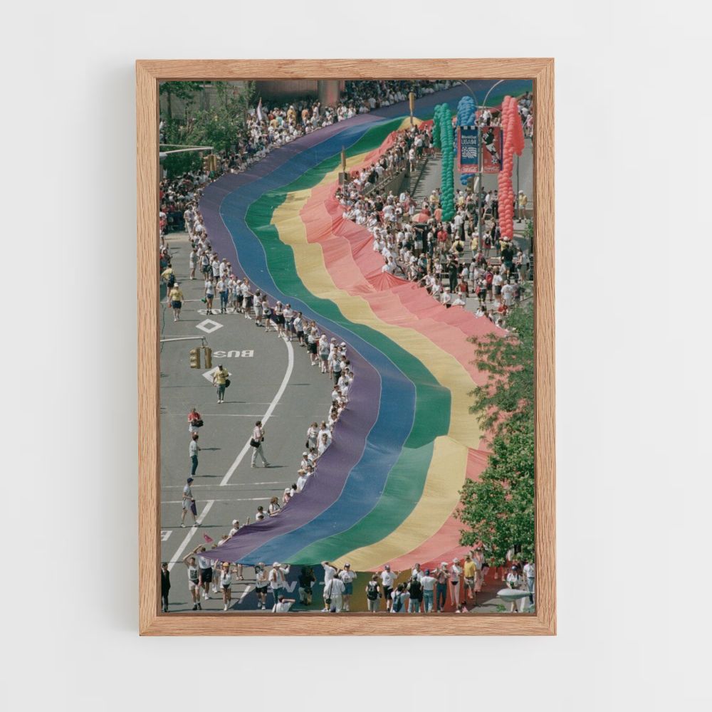 Rainbow Flag Poster