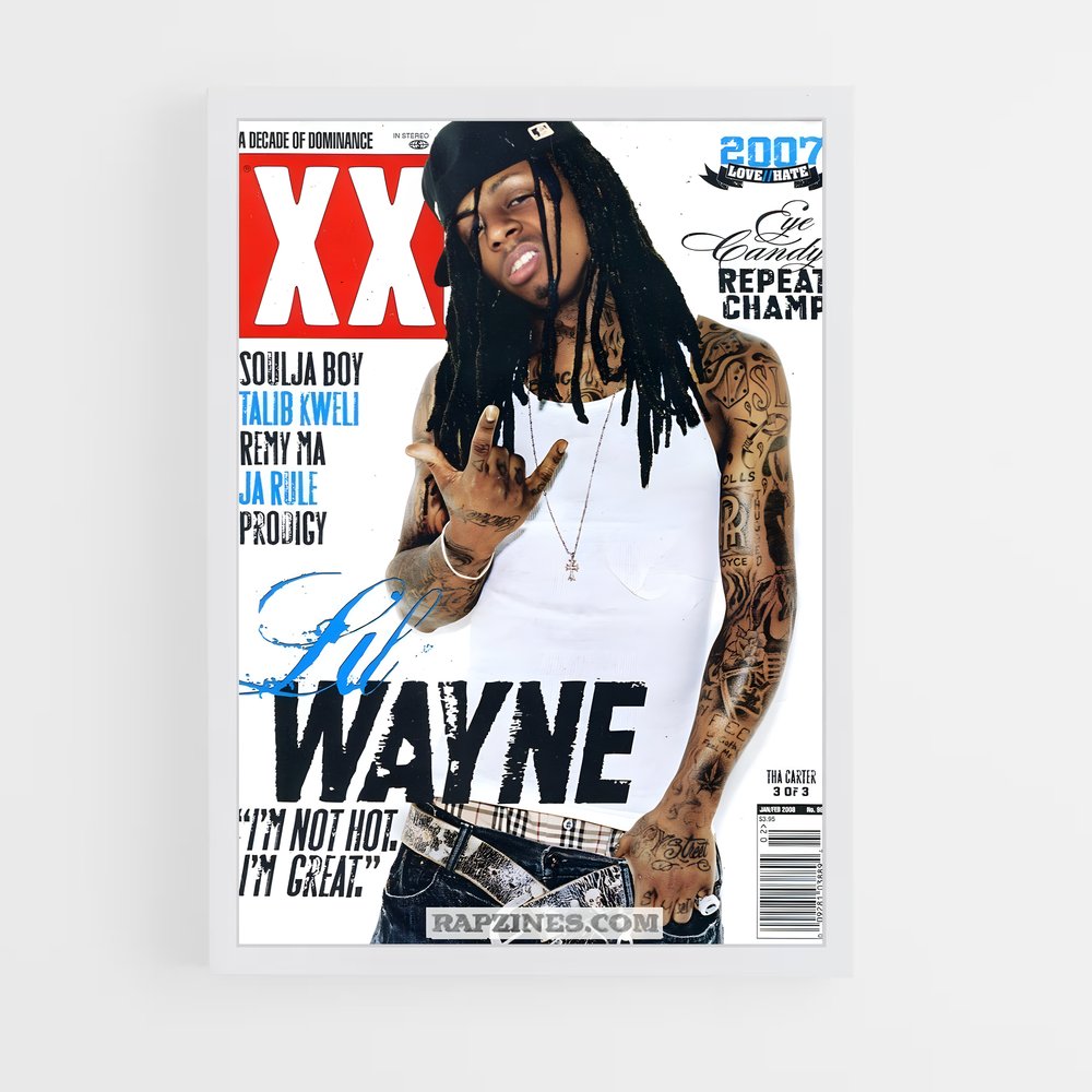 lil-wayne-5 cadre Blanc