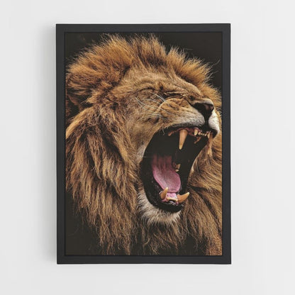 Lion Teeth Poster