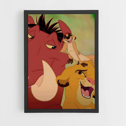 Poster Timon Poumba Simba