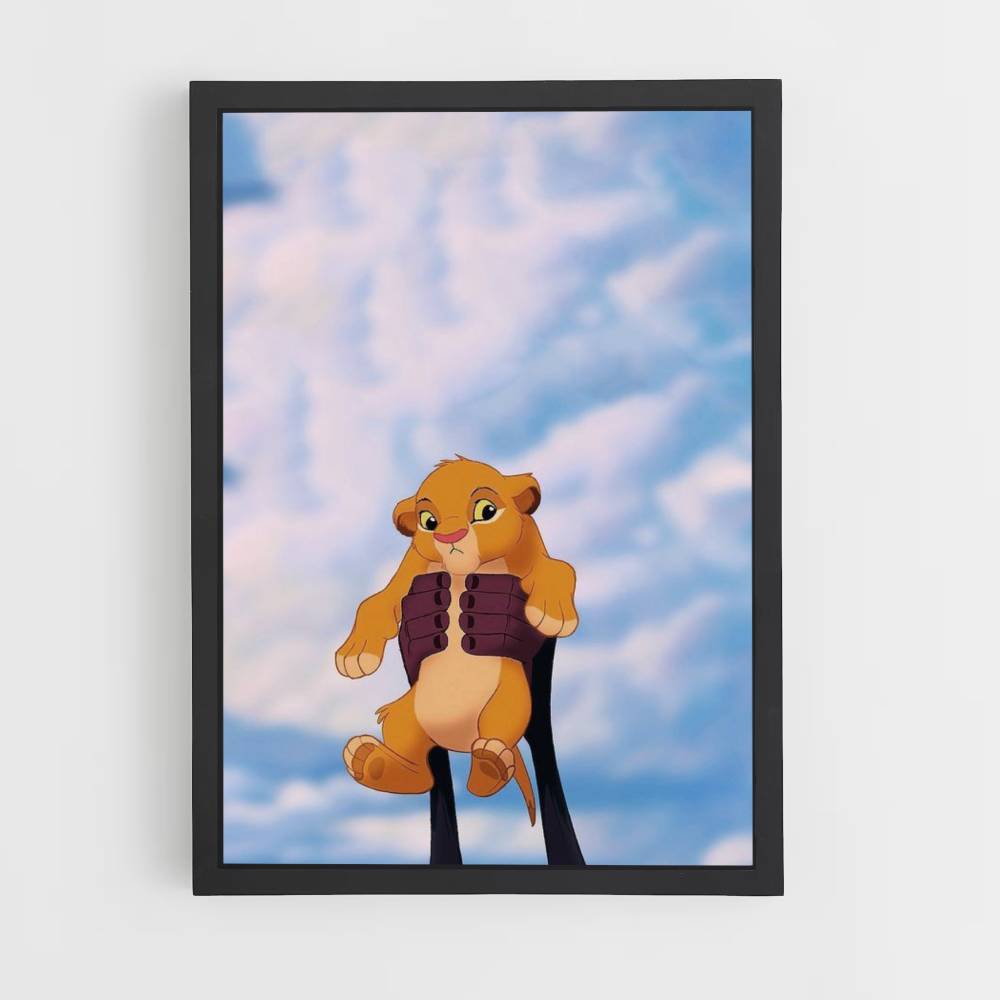 Baby Simba Poster