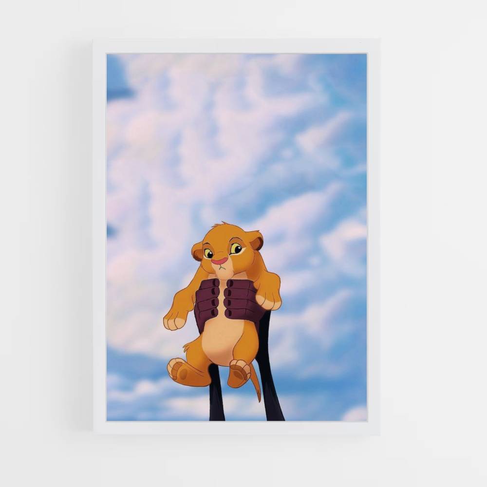 Baby Simba Poster