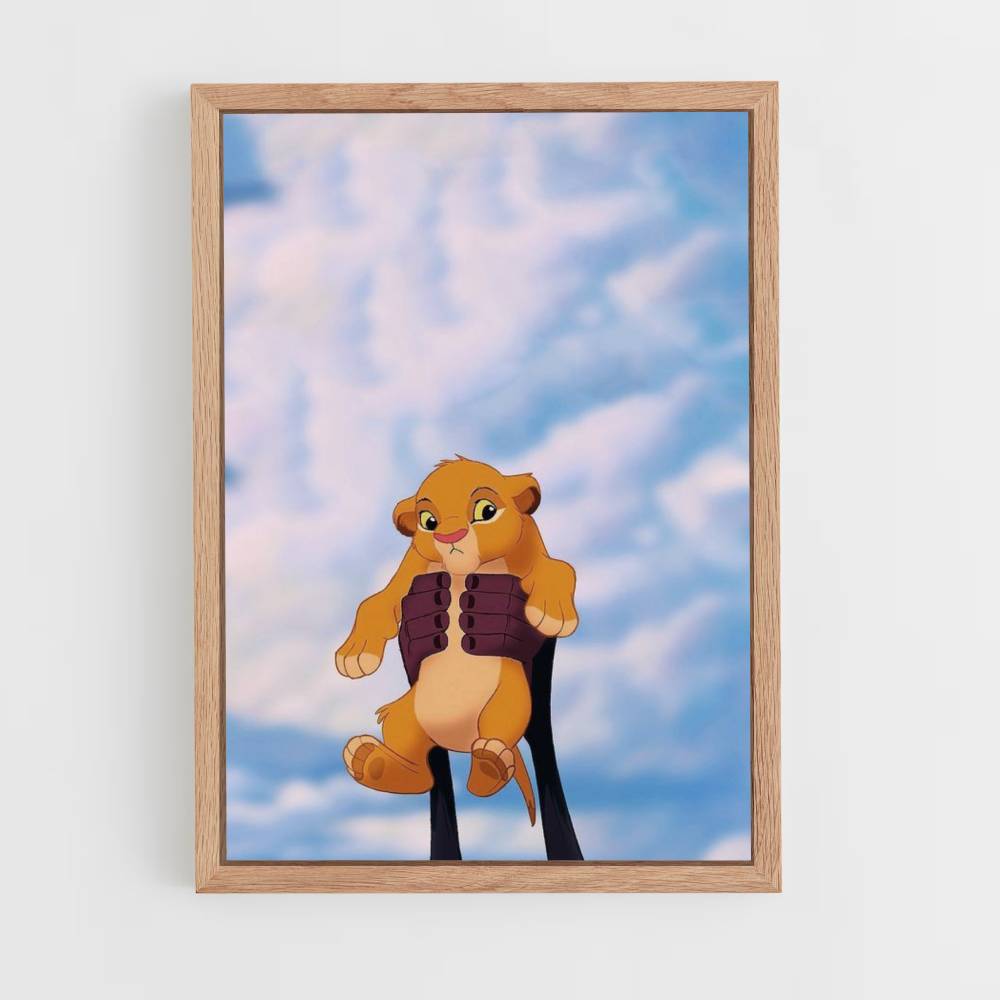 Baby Simba Poster