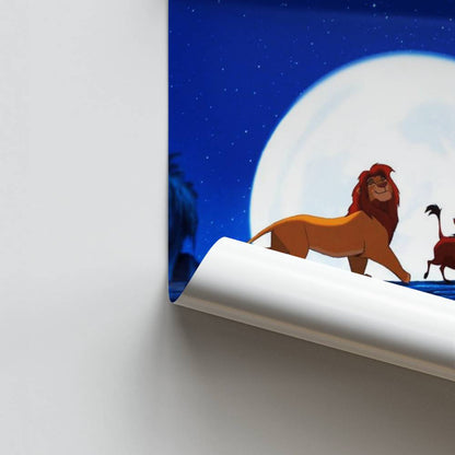 Lion King Moon Poster