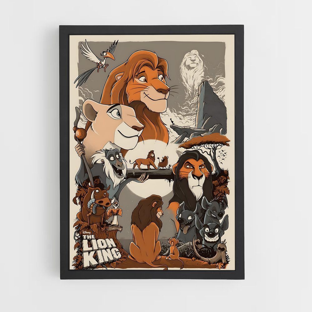 lion-king-6 cadre Noir