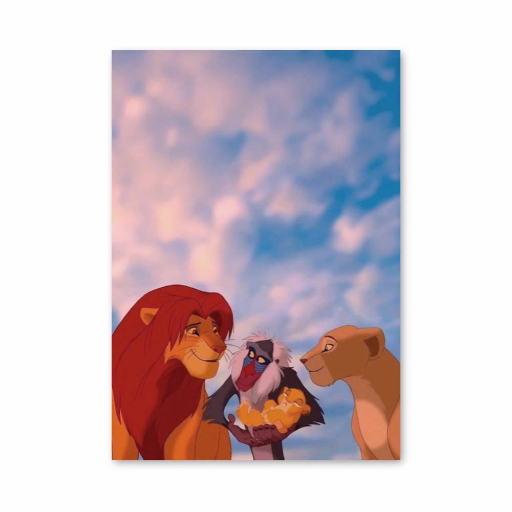 Poster Rafiki Simba Nala