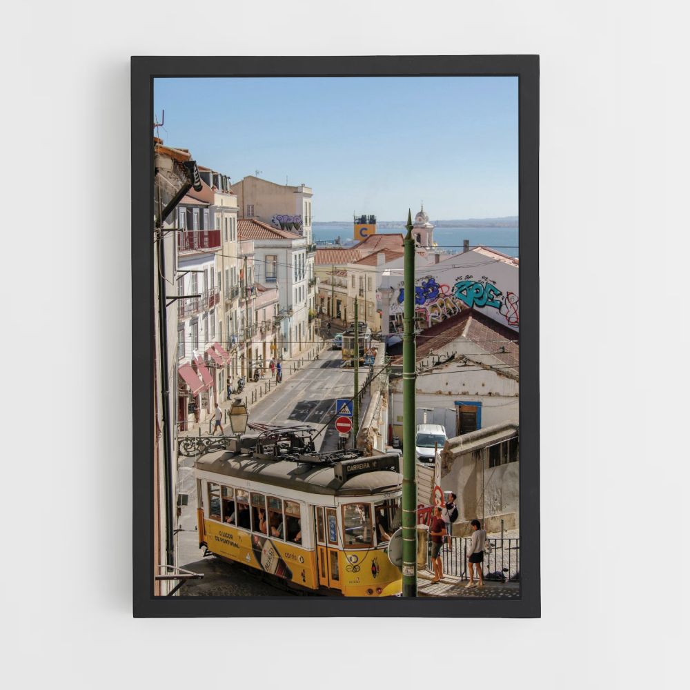 Lisbon Tram Poster