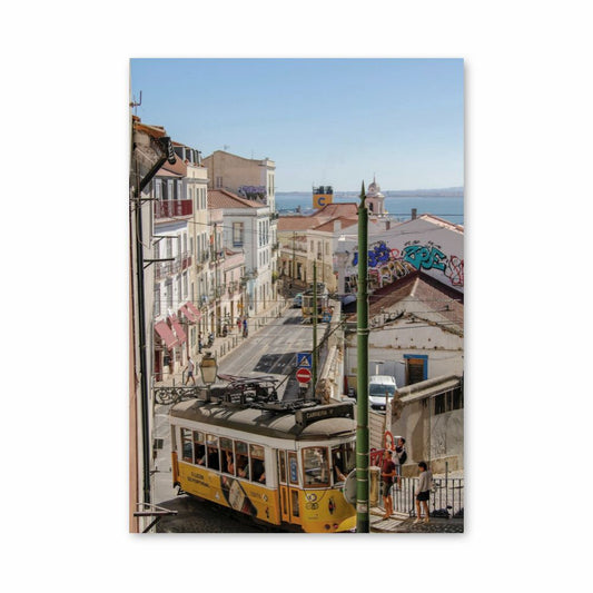 Lisbon Tram Poster