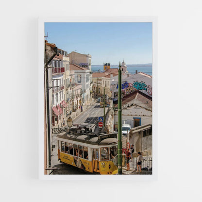 Lisbon Tram Poster