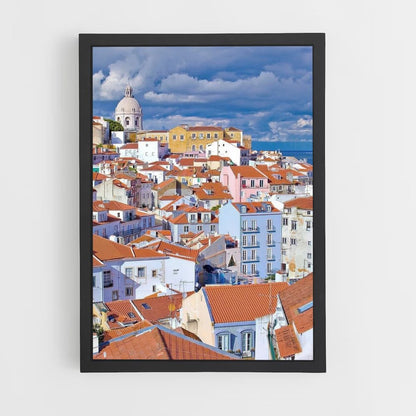 Lisbon Houses Poster