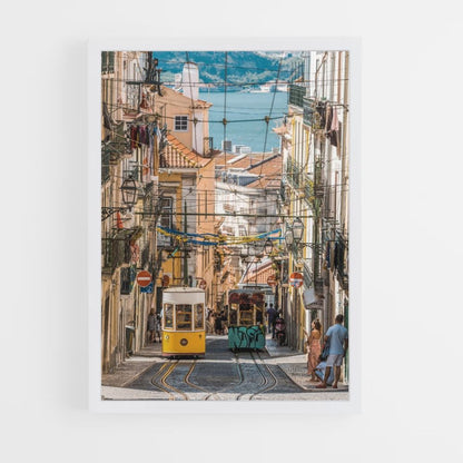 Lisbon Street Poster