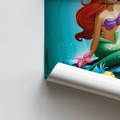 Poster The little mermaid underwater