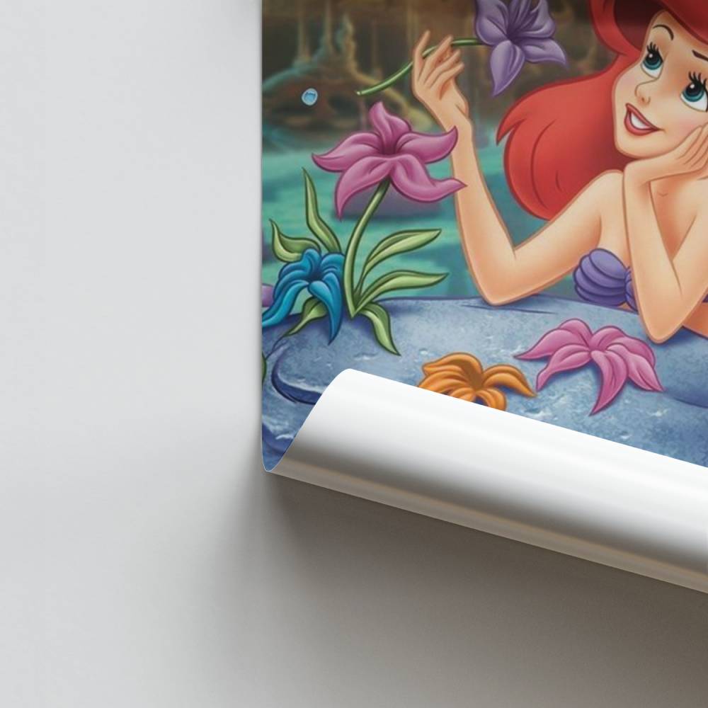 Ariel red hair Poster