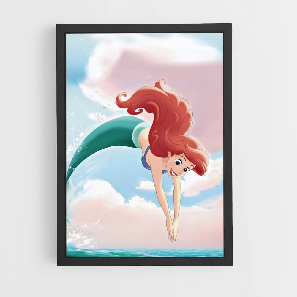 Ariel Diving Poster